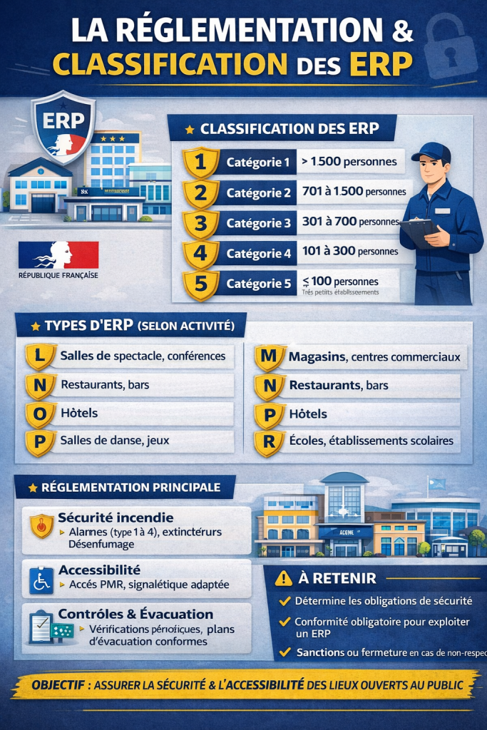 La reglementation d'un ERP